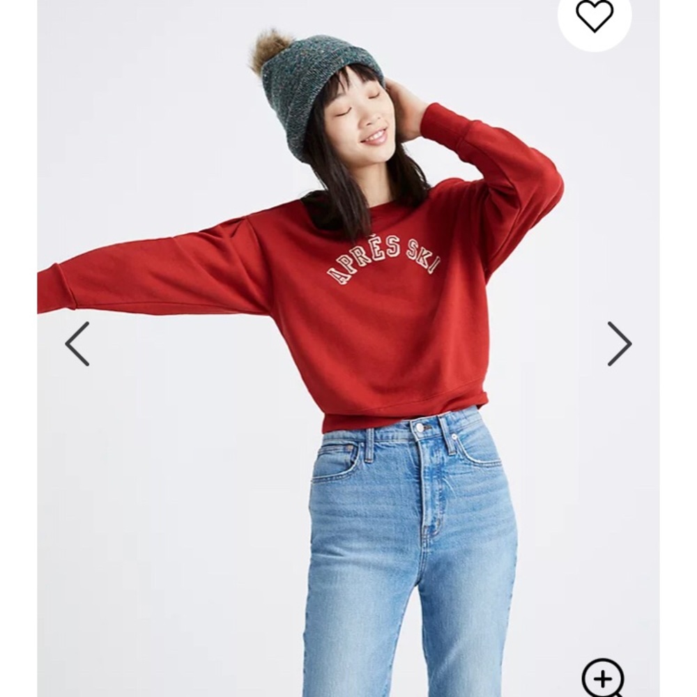 Madewell Apres ski sweatshirt